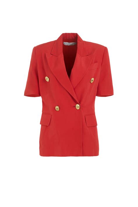 dior red jacket